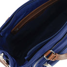 Pierre Cardin RFID Anti-Theft Nylon Mini Tote/Crossbody Bag In Navy