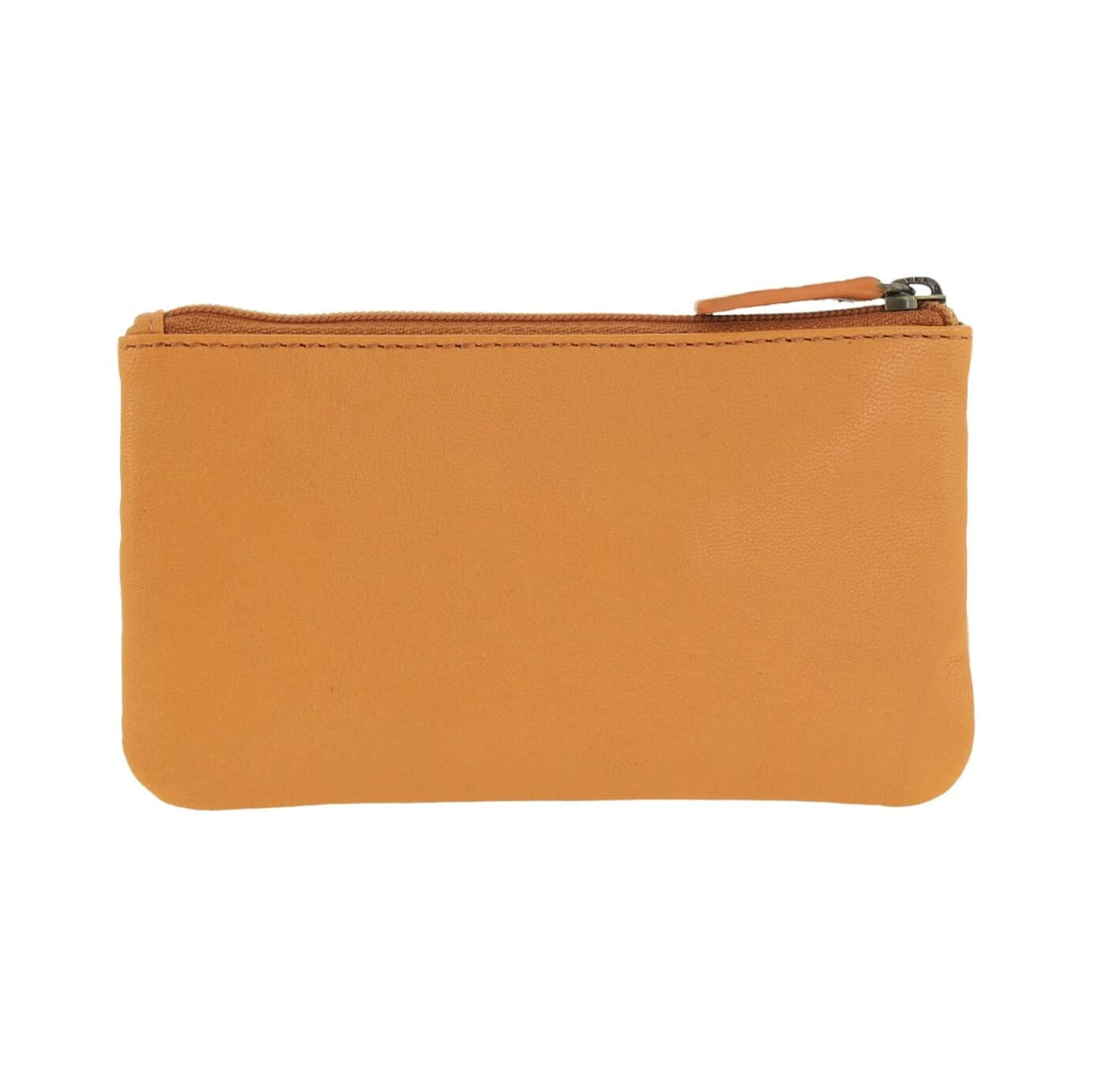 Pierre Cardin Italian Leather Coin Purse/Key Holder in Apricot