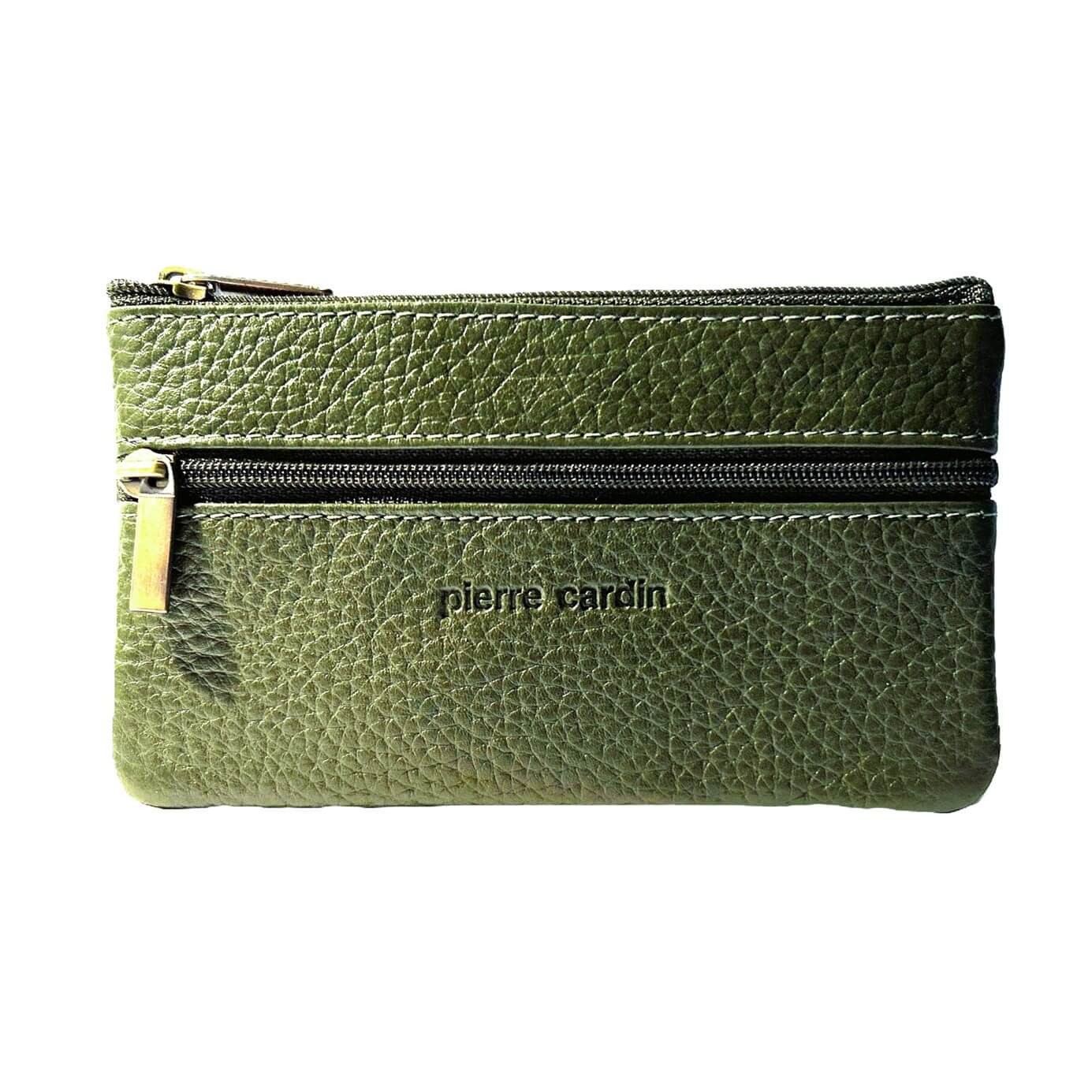 Pierre Cardin PC1349 Leather Coin-Key Purse – Grape Leaf