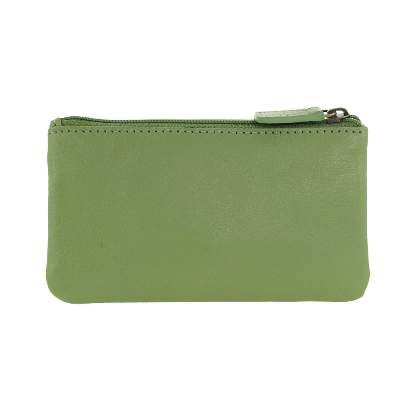 Pierre Cardin Leather Coin Purse - Key Holder in Grape Leaf