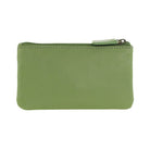 Pierre Cardin Leather Coin Purse - Key Holder in Grape Leaf