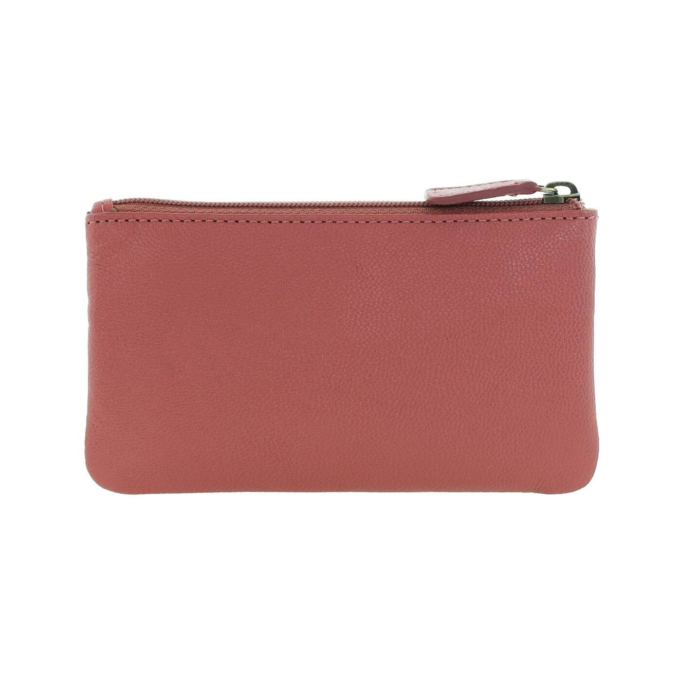 Pierre Cardin Italian Leather Coin Purse/Key Holder in Marsala