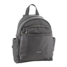Pierre Cardin PC2418 Nylon Backpack with Anti-Theft Features/Grey