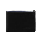 Pierre Cardin Men's Two-tone Bi-fold RFID Wallet in Black & Midnight