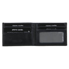 Pierre Cardin Men's Two-tone Bi-fold RFID Wallet in Black & Midnight