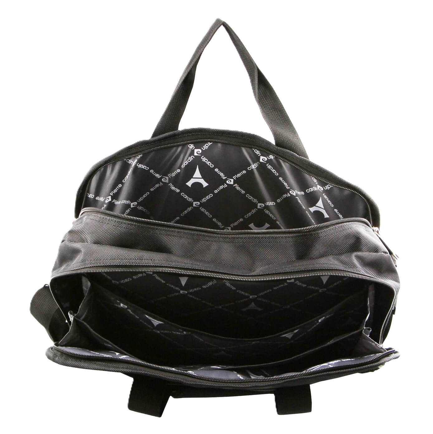 Pierre Cardin Ballistic Nylon Laptop Bag in Black