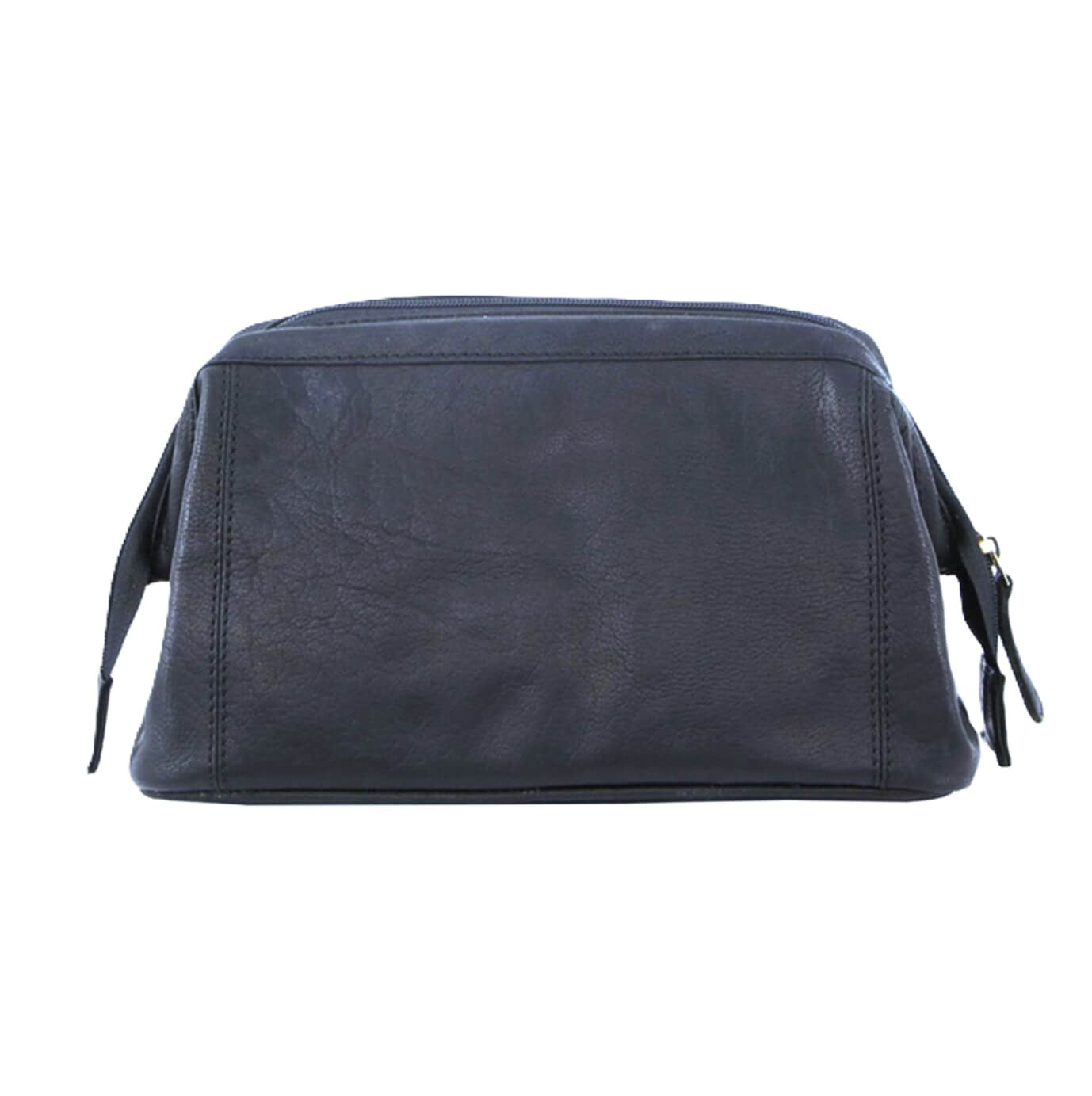 Pierre Cardin Men's Travel and Toiletry Leather Bags in Midnight