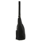 Pierre Cardin Ladies Nylon Anti-Theft RFID Crossbody Bag in Black