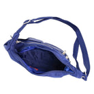 Pierre Cardin Ladies Nylon Anti-Theft RFID Crossbody Bag in Navy