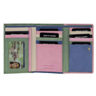 Pierre Cardin Multi-Colour Ladies Leather Tri-fold Wallet in Lavender