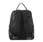 Pierre Cardin Unisex Leather Laptop-Business Backpack in Black