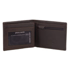 Pierre Cardin Men’s Italian Leather Tri-fold Wallet in Chocolate