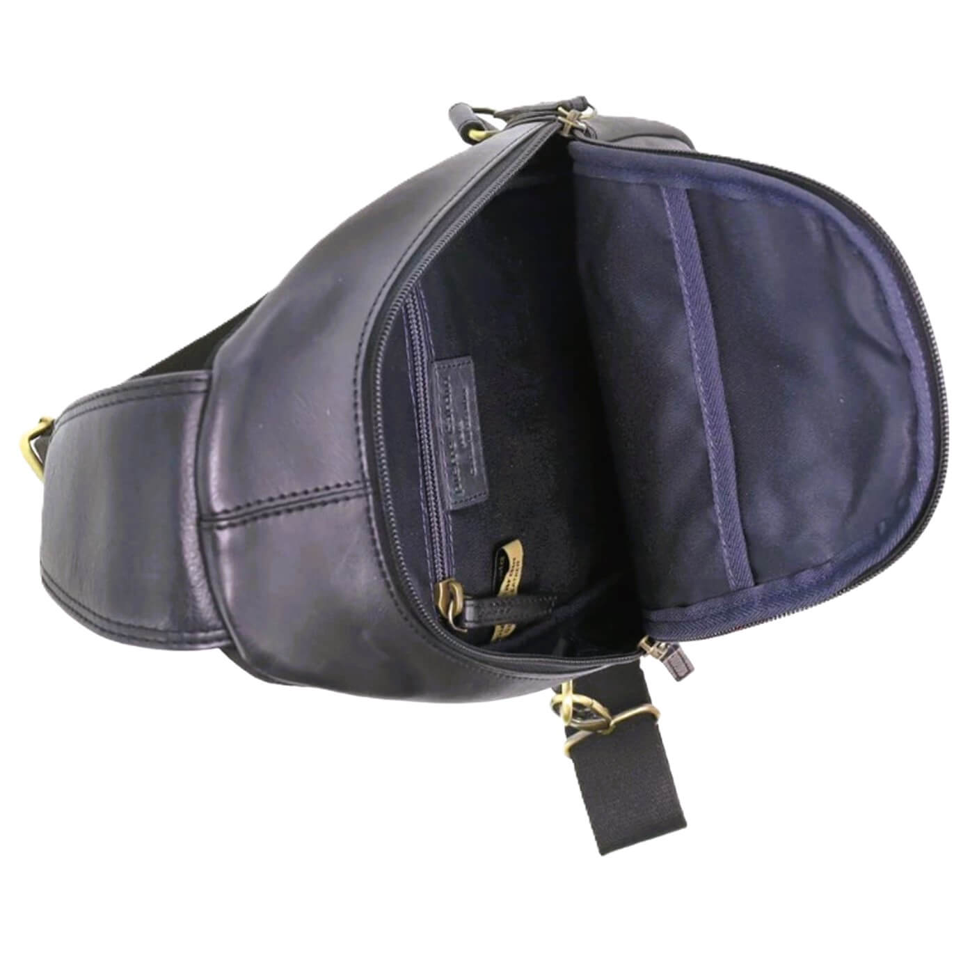 Pierre Cardin PC3711 Mens Leather Sling Bag/Black