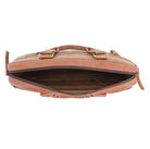 Pierre Cardin PC3763 Multi-Compartment Leather Computer Bag/Cognac