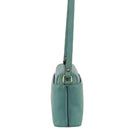 Pierre Cardin Casual Leather Crossbody Bag in Moss