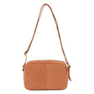 Pierre Cardin Diamond Pattern Embossed Crossbody Bag in Apricot