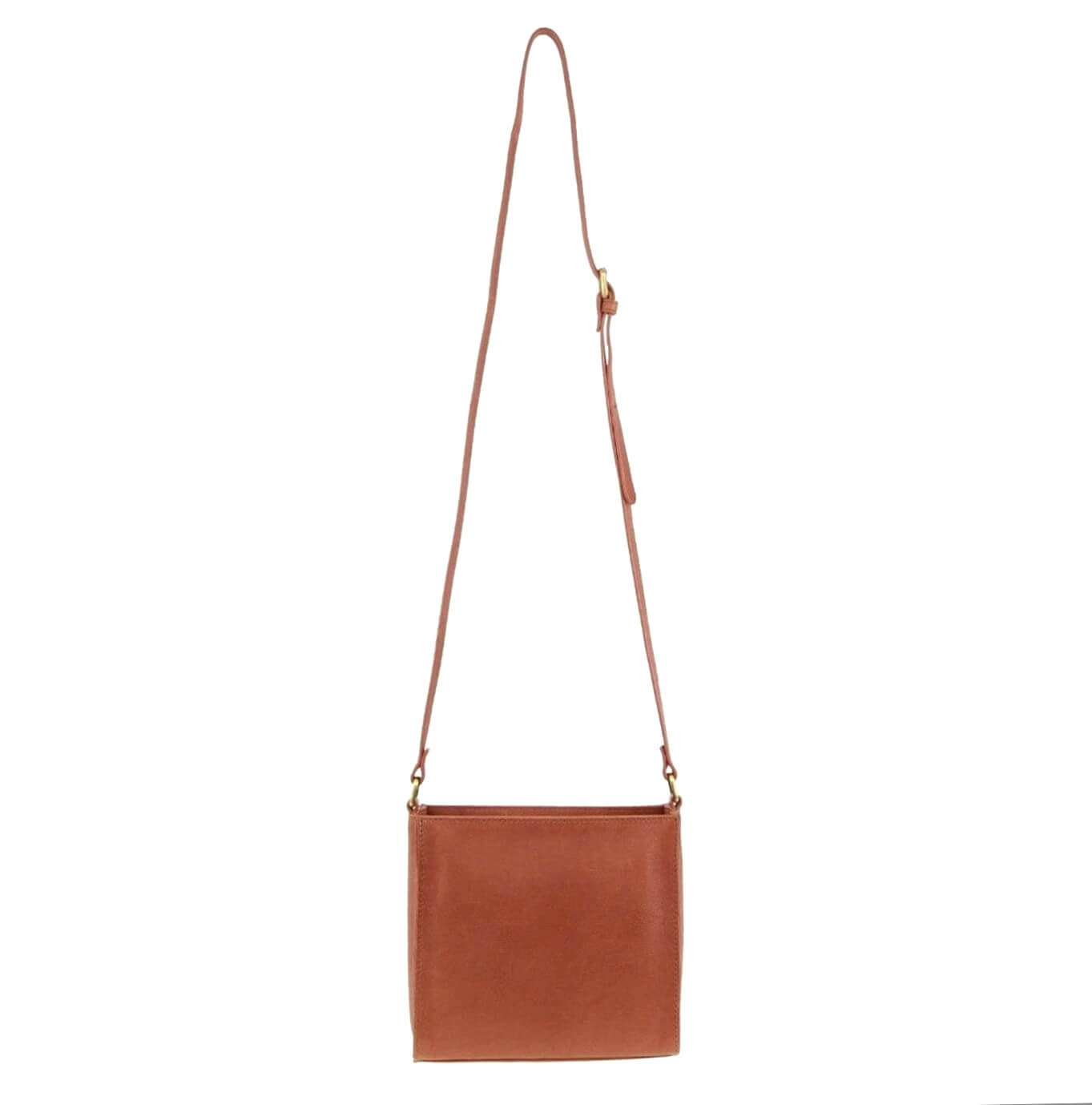 Pierre Cardin Leather Diamond Embossed Crossbody Bag in Tan