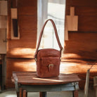 Pierre Cardin PC3829 Italian Leather Cross Body Bag/Cognac