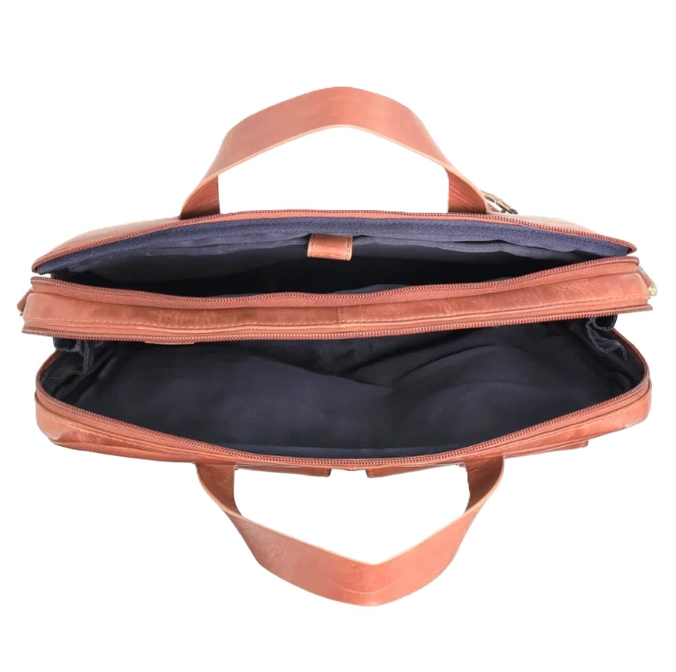 Pierre Cardin PC3831 Mens Leather Business Bag/Cognac