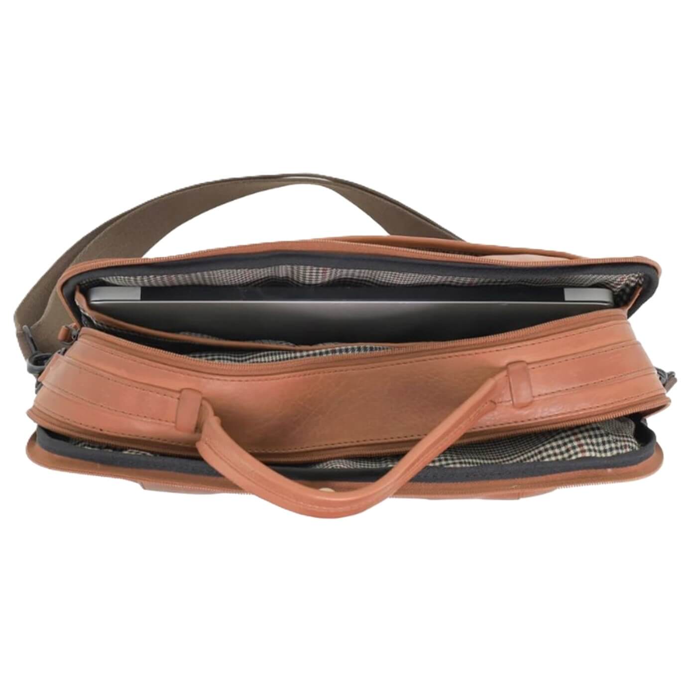 Pierre cardin leather laptop bag best sale