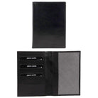 Pierre Cardin PC3907 Italian Leather Travel Passport Wallet/Black