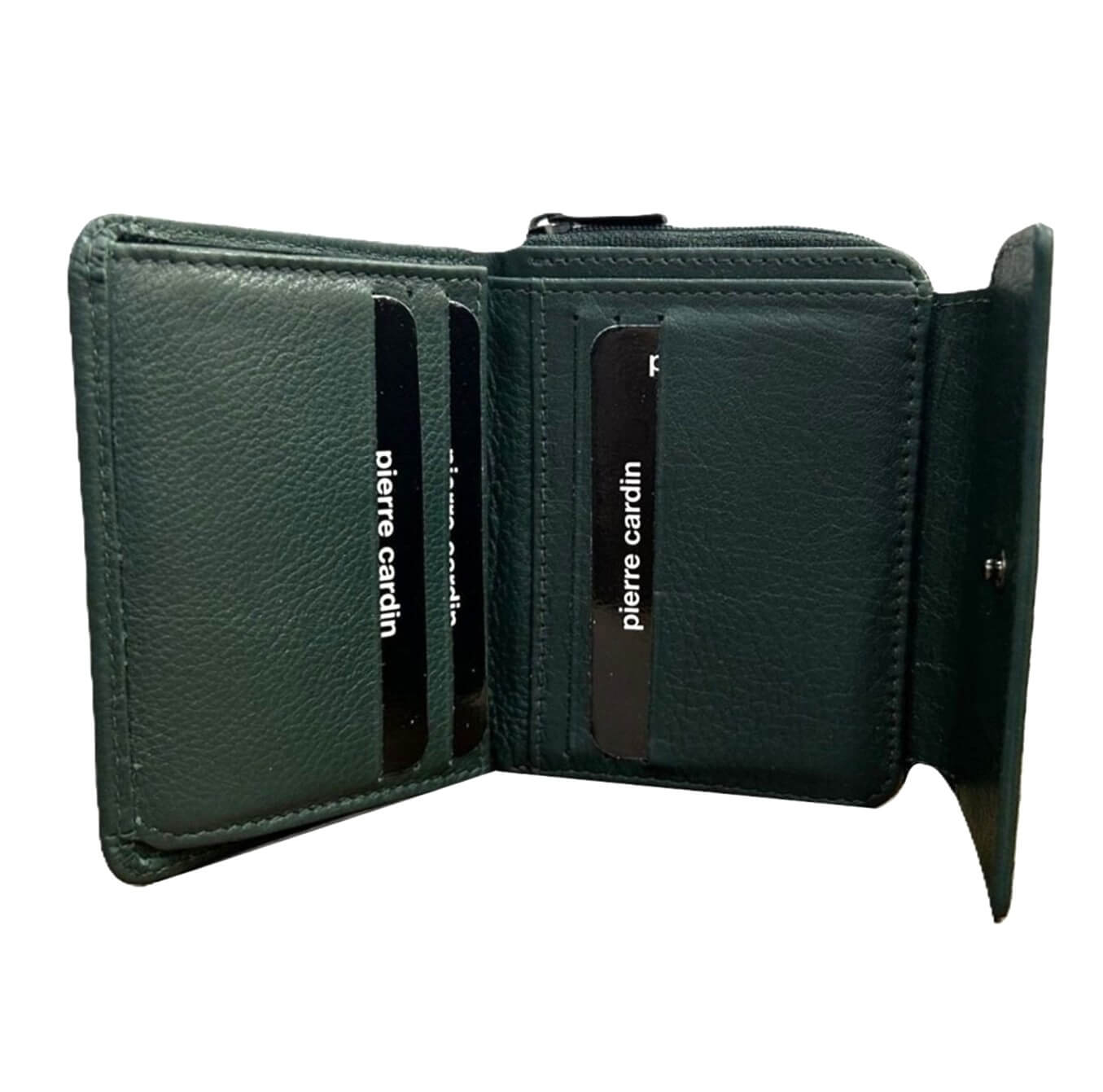 Pierre Cardin Italian Leather Ladies Wallet in Zirkon