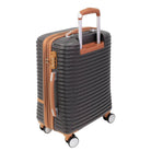 Pierre Cardin 70cm Medium Hard Shell Suitcase in Charcoal