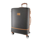 Pierre Cardin 70cm Medium Hard Shell Suitcase in Charcoal