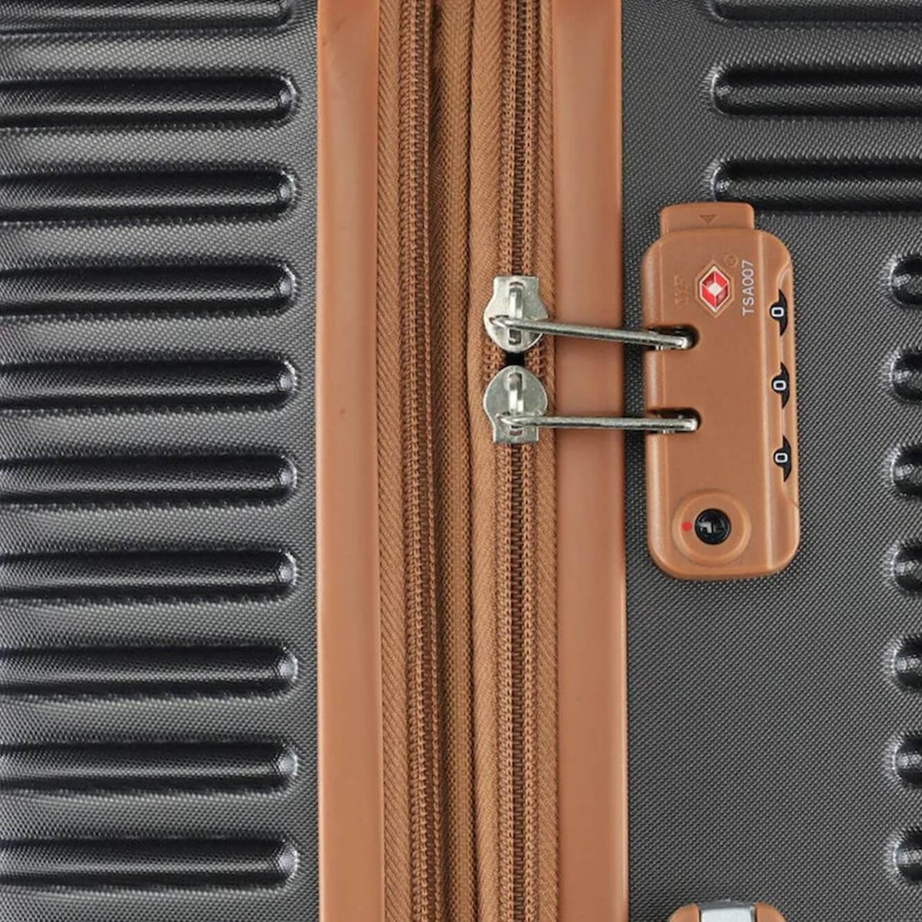Pierre Cardin 70cm Medium Hard Shell Suitcase in Charcoal