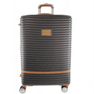 Pierre Cardin 70cm Medium Hard Shell Suitcase in Charcoal