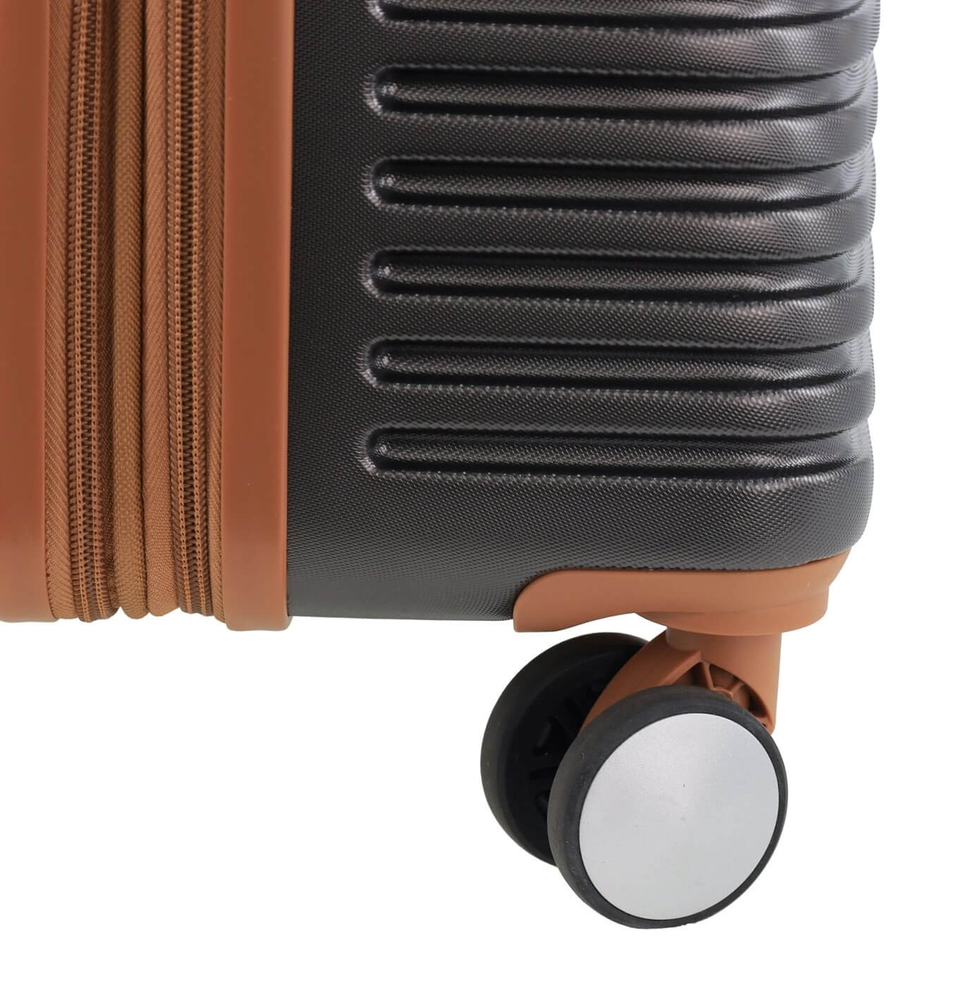 Pierre Cardin 70cm Medium Hard Shell Suitcase in Charcoal