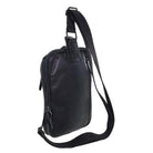 Pierre Cardin Mens Leather Crossbody Sling Bag 