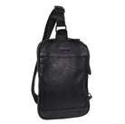 Pierre Cardin Mens Leather Crossbody Sling Bag 