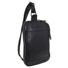 Pierre Cardin Mens Leather Crossbody Sling Bag 