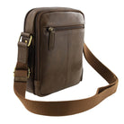 Pierre Cardin PC3961 Mens Leather Crossbody Bag – Oak