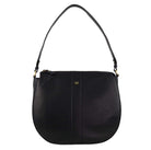 Pierre Cardin Ladies Leather Classic Hobo Bag in Black