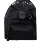 Pierre Cardin PC4018 Nylon Adventurous Overnight Bag - Black