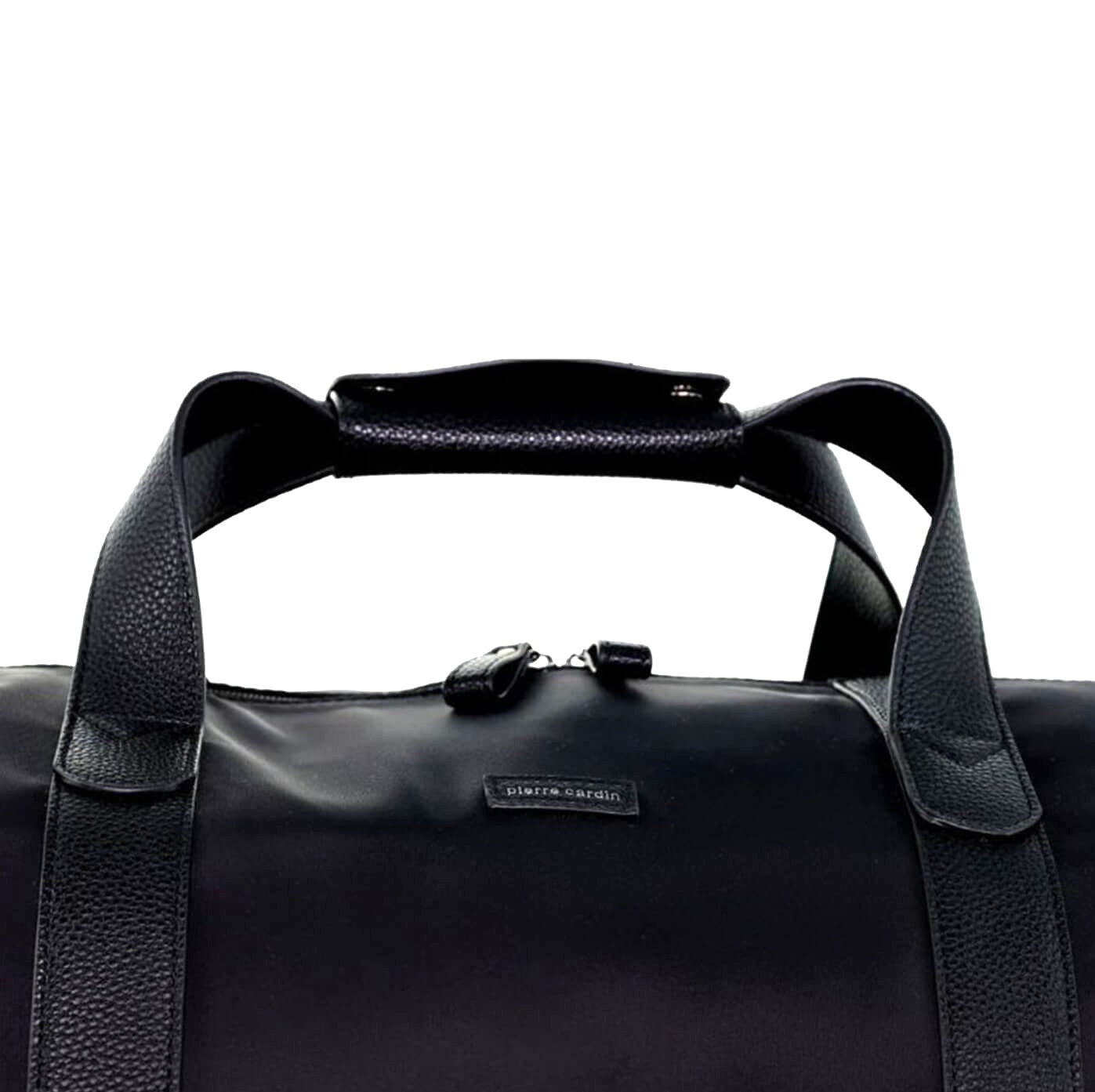 Pierre Cardin Nylon Adventurous Overnight-Travel Bag in Black