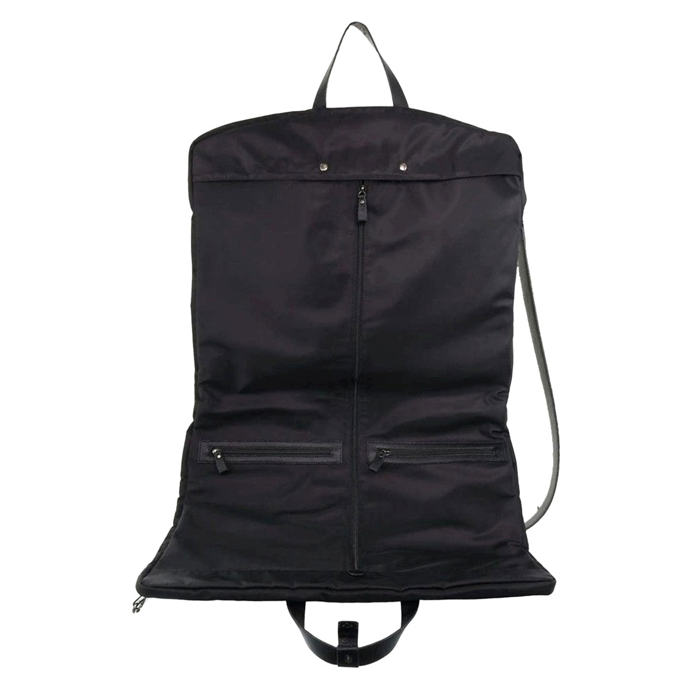 Pierre Cardin Nylon Unisex Overnight Garment Bag in Black