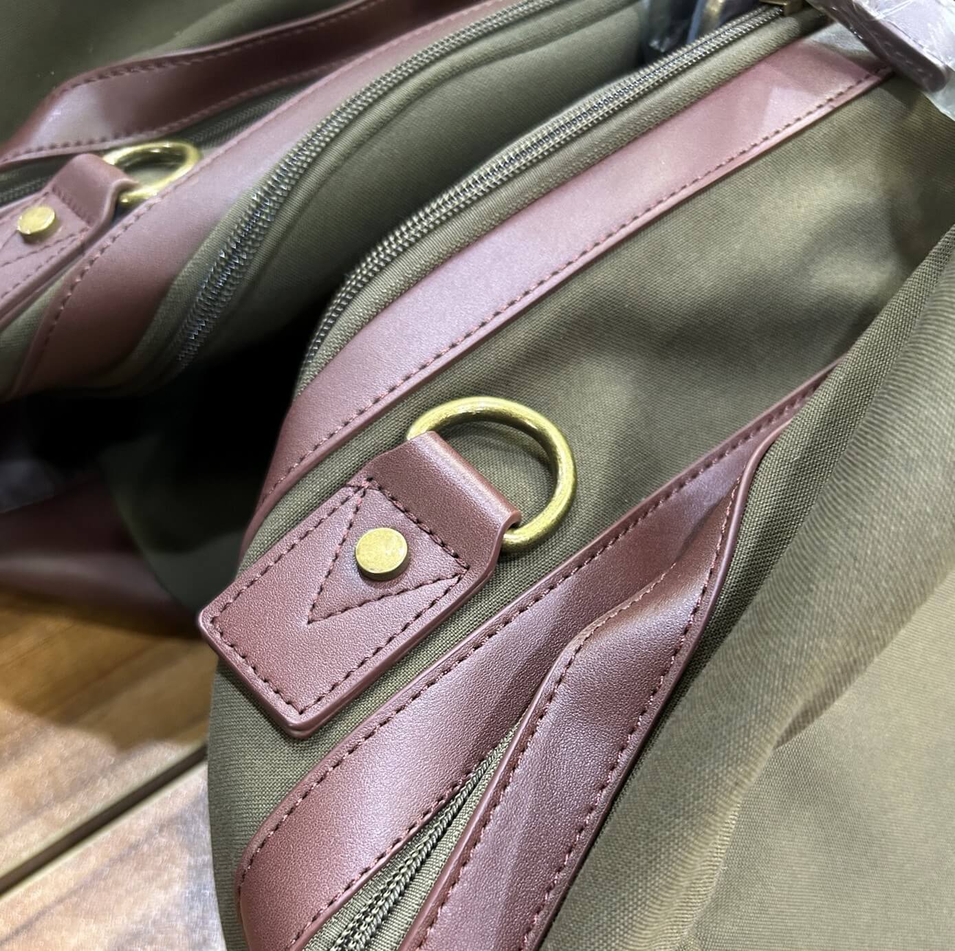 Pierre Cardin Nomad Canvas Overnight Bag in Brown