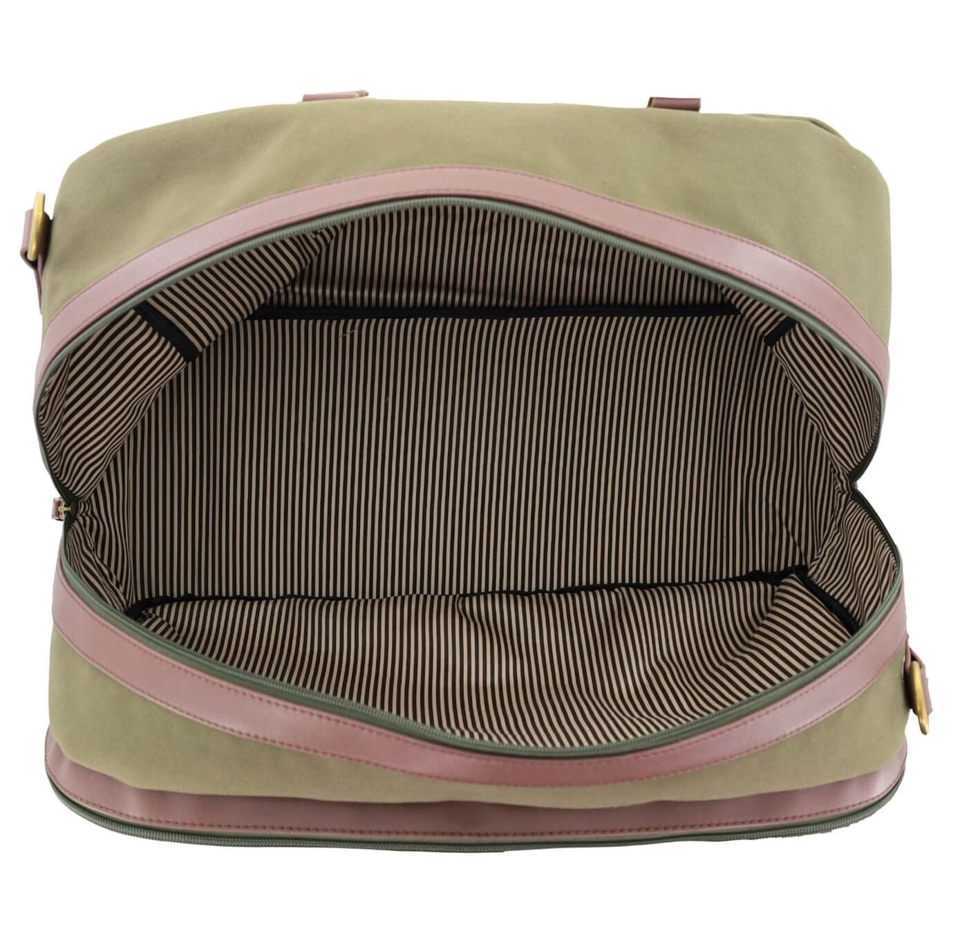 Pierre Cardin Nomad Canvas Overnight Bag in Brown