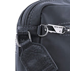 Pierre Cardin RFID Anti-Theft Nylon Crossbody Bag in Black