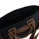 Pierre Cardin Nylon RFID Lightweight Mini Tote/Crossbody Bag In Black