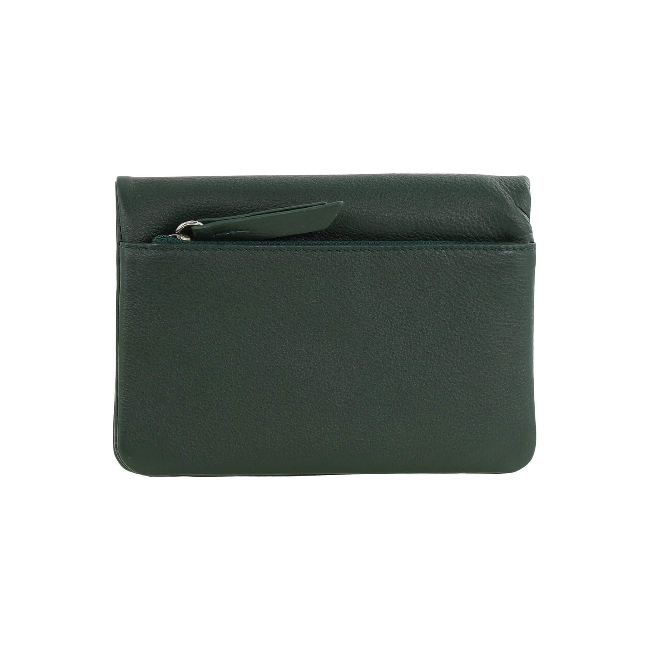 Pierre Cardin Ladies Leather Bi-fold Wallet in Green