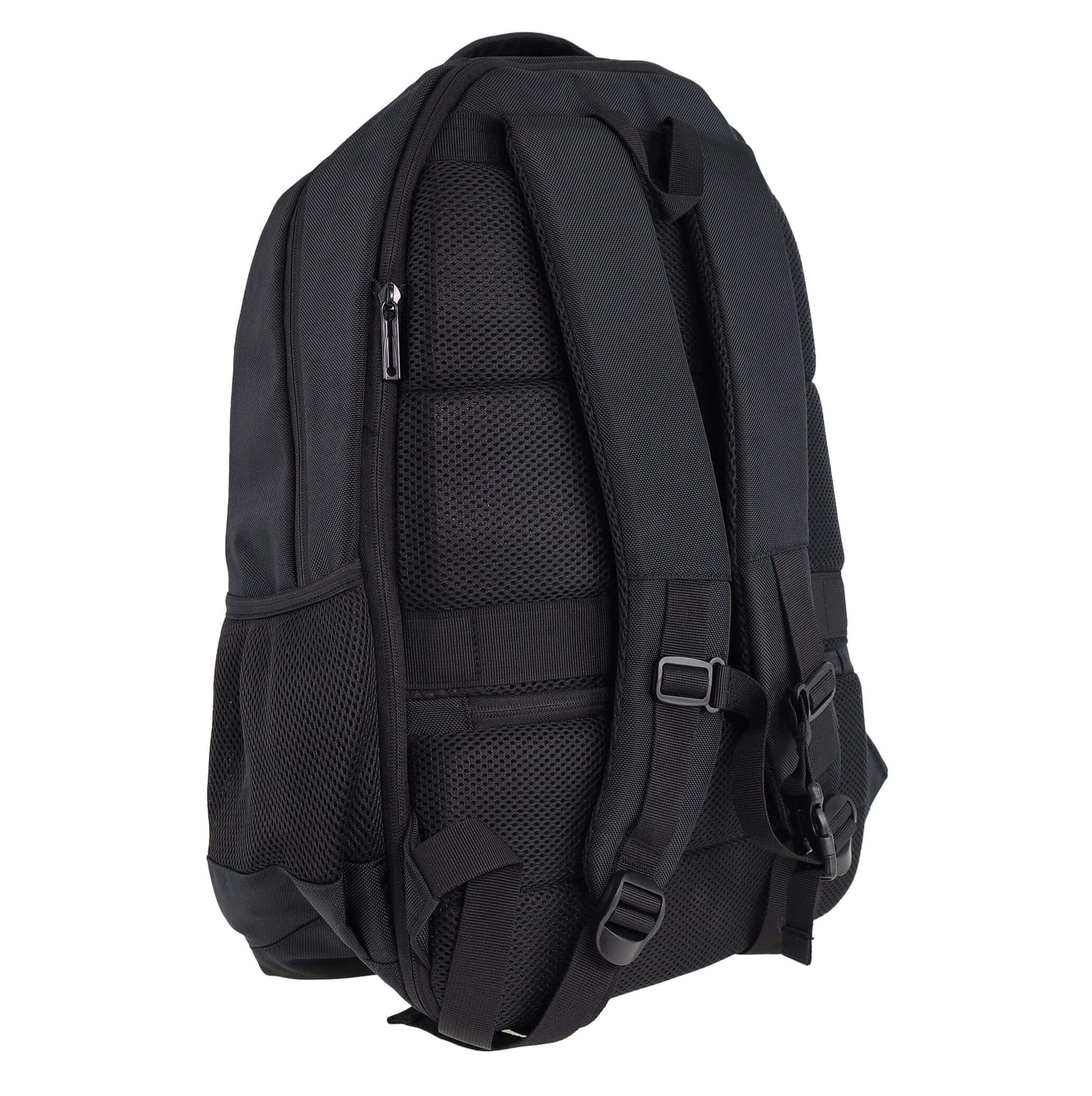 Pierre Cardin PC4088 Men's Nylon Laptop-Business Backpack in Black