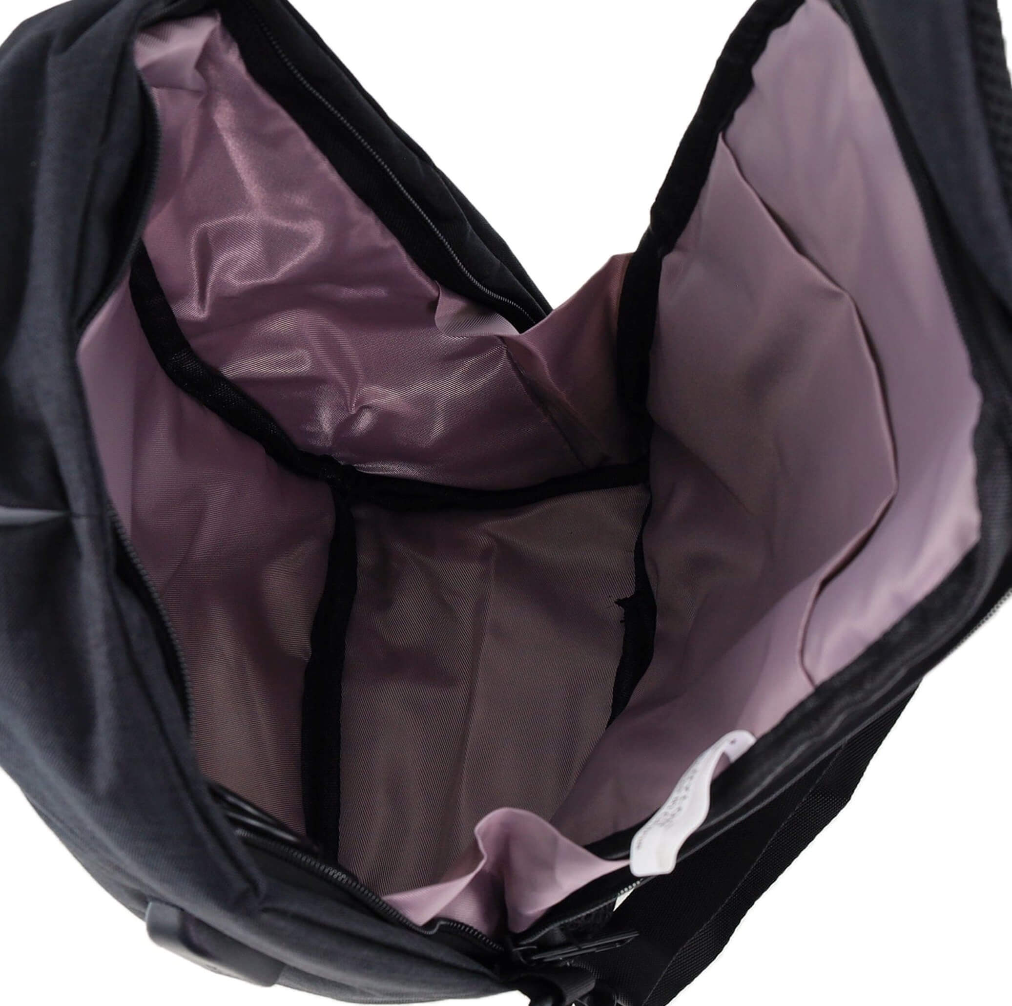 Pierre Cardin black nylon men’s sling bag