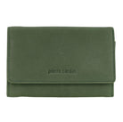 Pierre Cardin Ladies Leather RFID Tri-fold Wallet in Sage