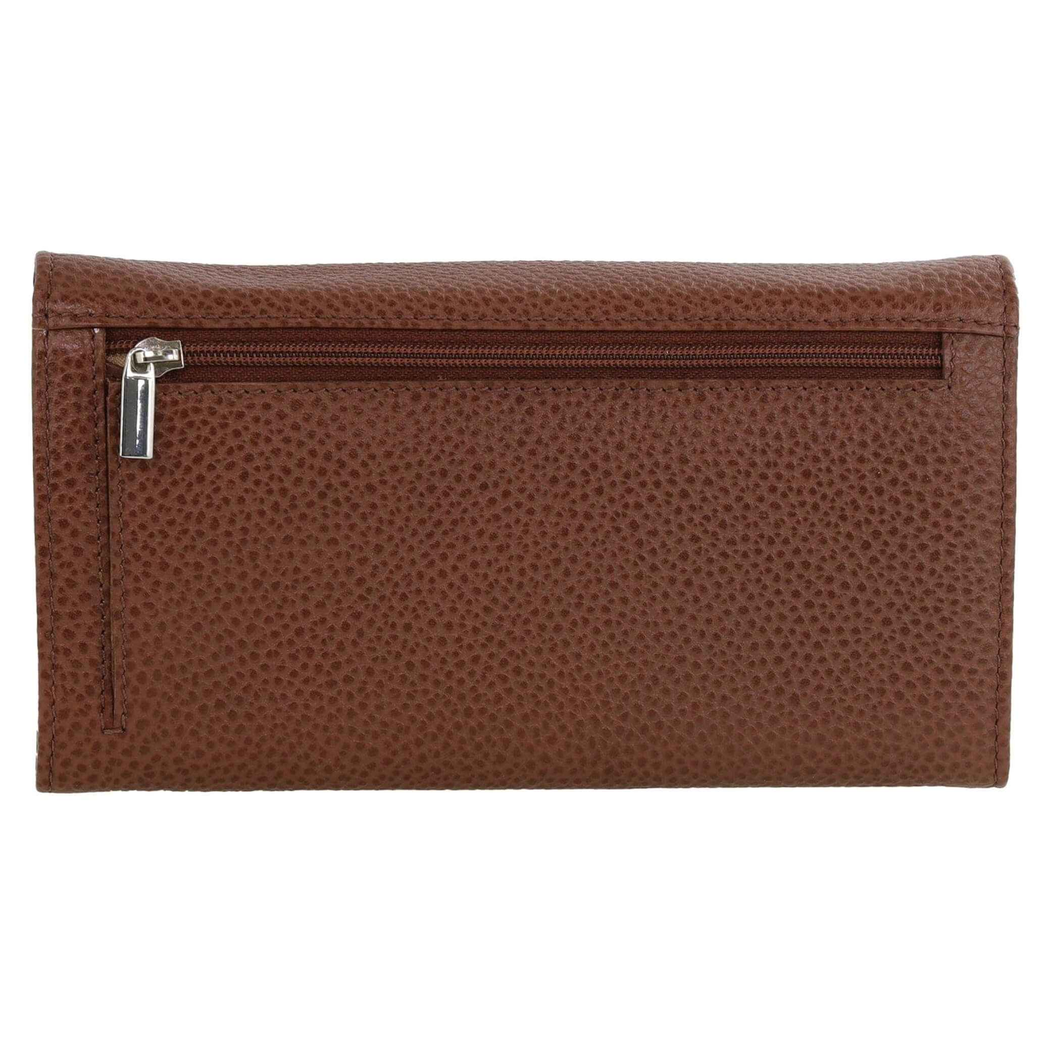 Pierre Cardin Soft Italian Ladies Leather Wallet in Tan