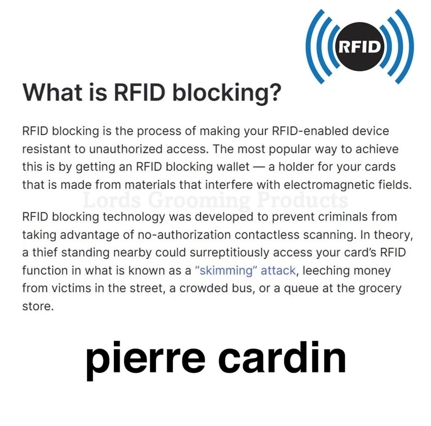 RFID Blocking explained