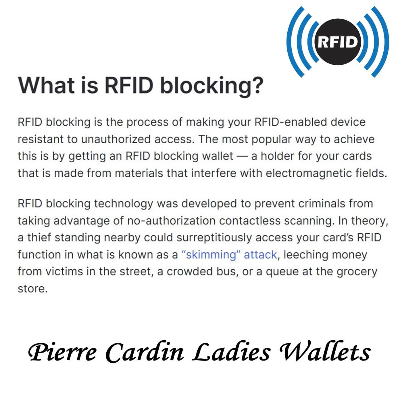 RFID Blocking Explaind